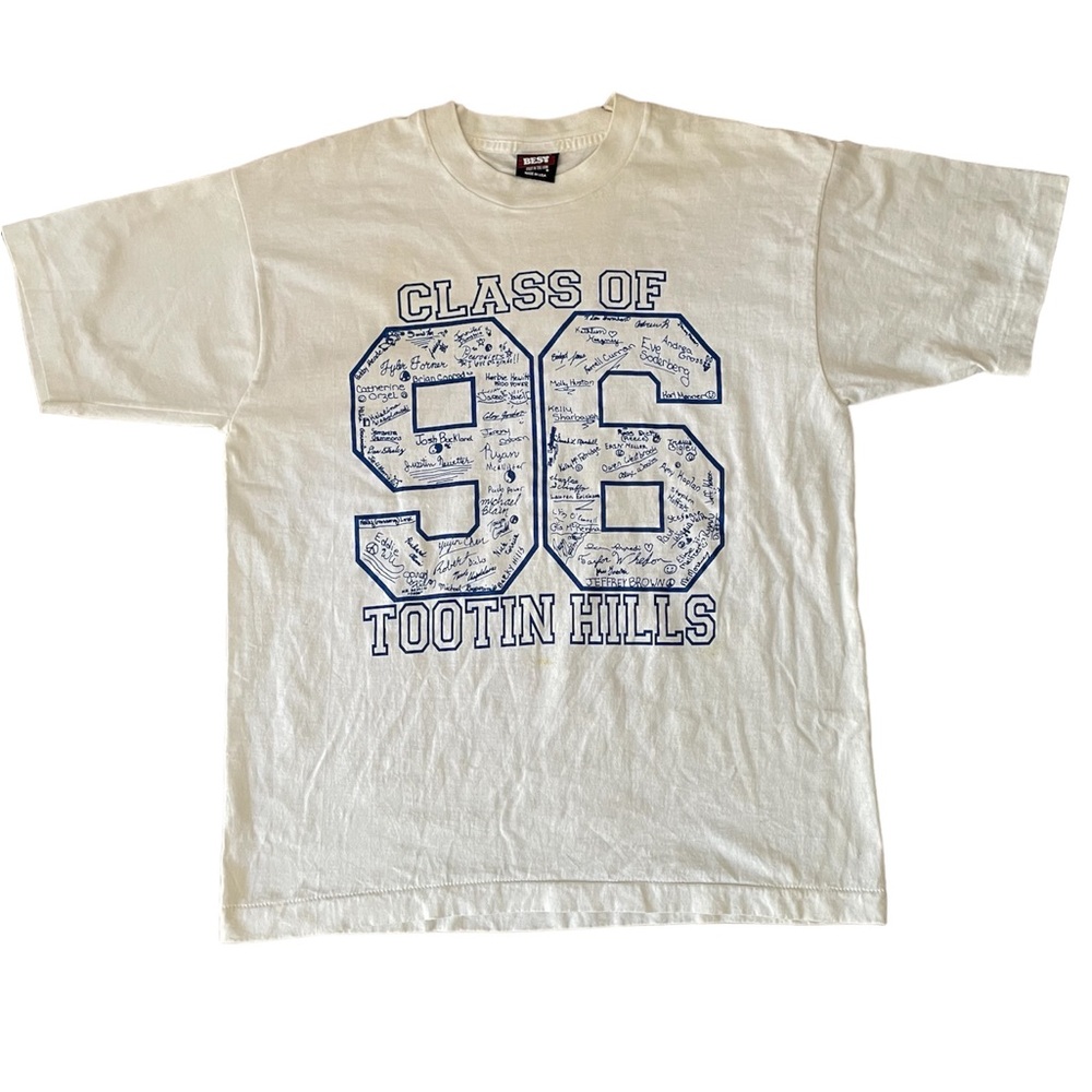 Vintage 90s Tootin Hills class shirt